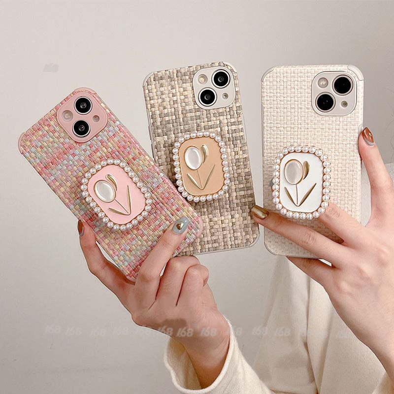เคส Vivo V30 V40 V29 V27 V23 5G เคส Vivo V40 V30 V25 Pro เคส Vivo Y20 Y12S Y12A Y20i โทรศัพท์มือถือ กันกระแทก กันรอยกล้อง ลายดอกไม้ พร้อมขาตั้ง สําหรับ