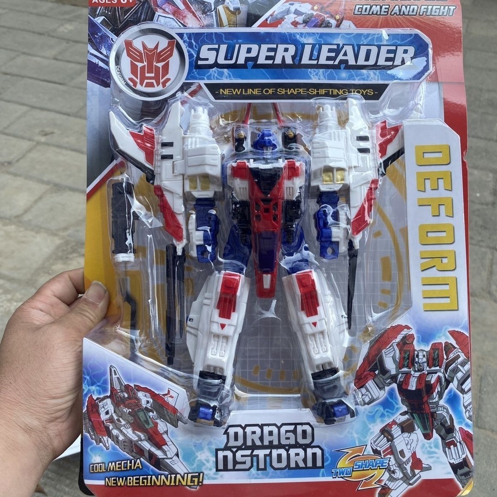 เด็กเปลี่ยนของเล่น King Kong Red Spider Megatron Bumblebee หุ่นยนต์เครื่องบินภัยพิบัติมังกรสามหัว