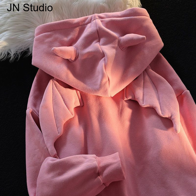 JN Studio เสื้อกันหนาว เสื้อฮู้ด High-quality คุณภาพสูง casual ง่ายๆ HA220966 31Z240801