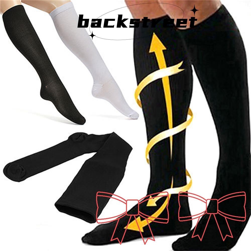 Backstagereet Compression Socks Soft Flight Knee High