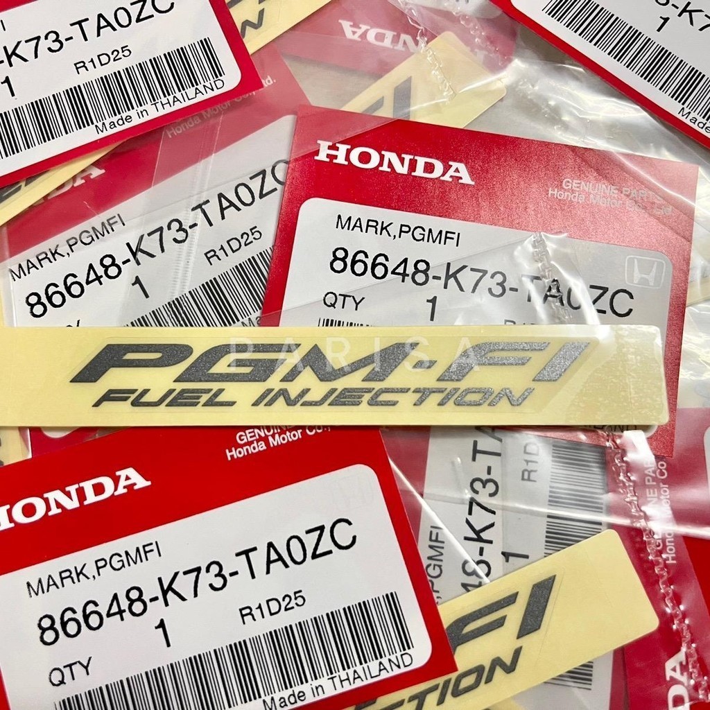 สติ๊กเกอร์ PGM-FI // 86648-K73-TA0ZC