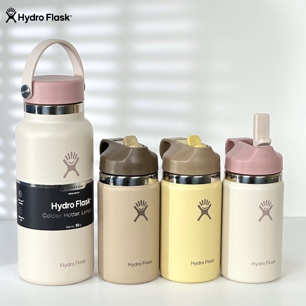 สต็อกพร้อม Hydro Flask 12oz 20oz 32oz 40oz ขวดน้ํา Limited Edition ปากกว้าง 2.0 Tumbler