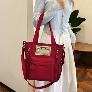 Laber LEE Tote Bag Womens Folding Capacity Bag Waterproof Gym Handbag Multi Pockets Shoulder Bag
