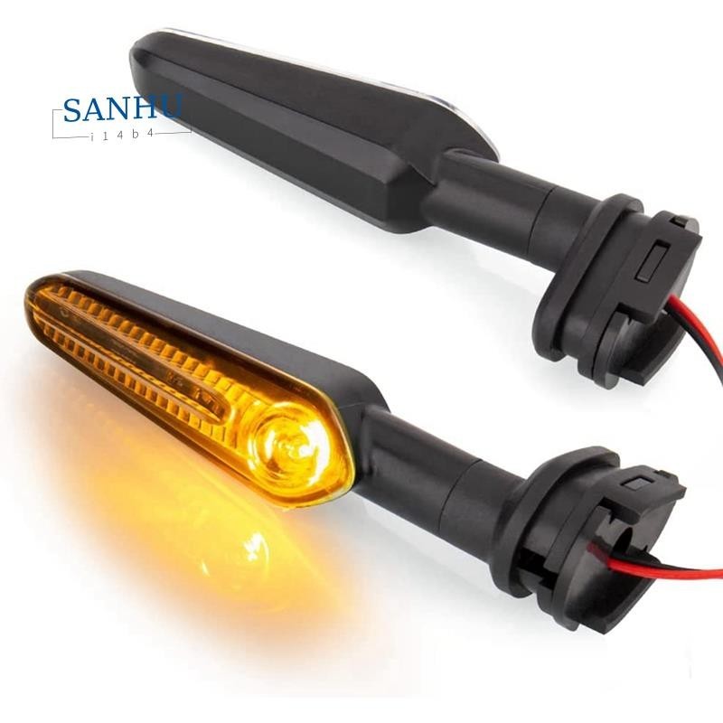 【sanhui14b4 】สําหรับ Mt07 Tracer 700 900 XJ6 FZ6 MT09 900 MT10 ไฟเลี้ยว LED ไฟแสดงสถานะสําหรับ YZF R