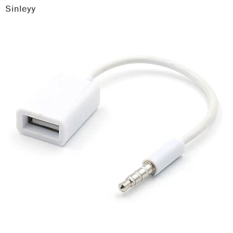 Nle แจ็คปลั๊กเสียง aux ตัวผู้ 3.5 มม. เป็น usb 2.0 สายแปลงหญิงสายรถ mp3 N - รูปที่ 5