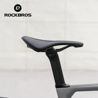 【TH Delivery】ROCKBROS เบาะจักรยาน นุ่ม นั่งสบาย ลดแรงกด ซับแรงกระแทก ระบายอากาศดี ดีไซน์เว้ากลาง เหมาะสำหรับ MTB/จักรยานถนน