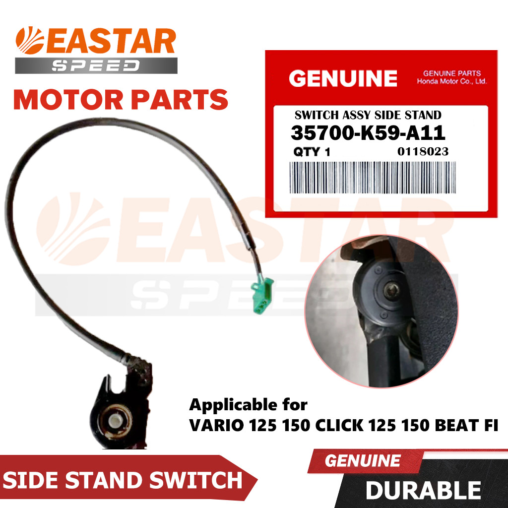 สวิทช์ขาตั้ง ขาตั้งข้างมาตรฐาน 1 ข้าง VARIO 125 150 SUIT Standard Side CLICK 125 150 BEAT FI K59 HONDA