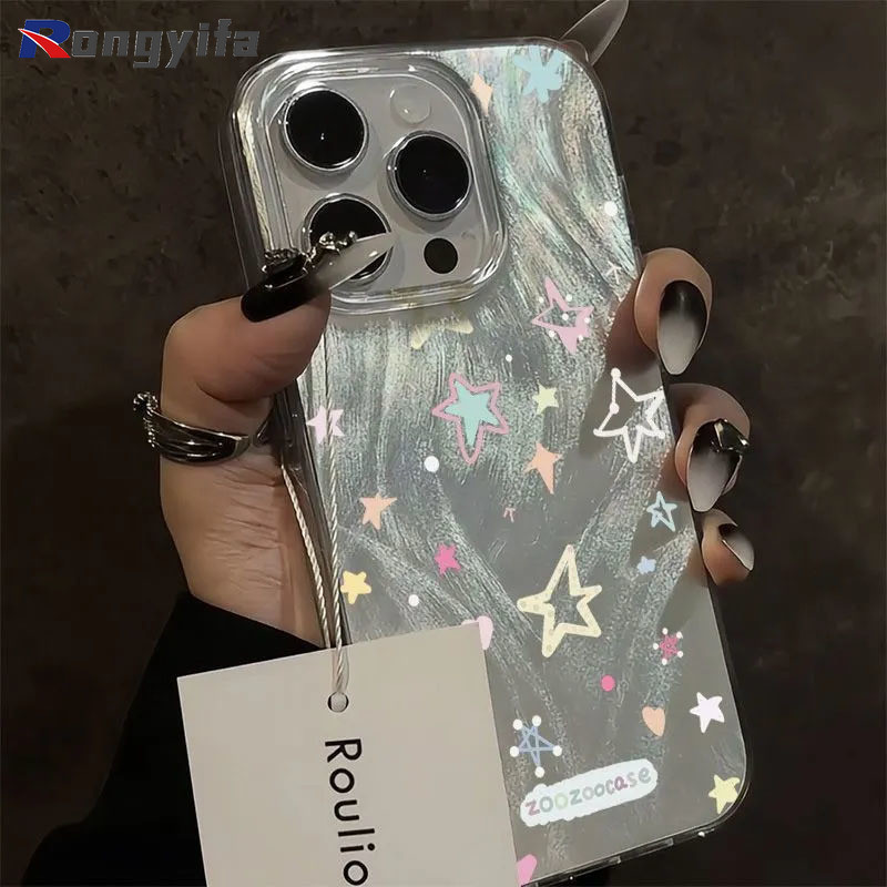 สีstar ClearสําหรับXiaomi Poco C65 C61 C55 C51 C50 F5 F6 M6 M5s M4 M3 M2 X6 X5 X3 NFC GT Redmi K70 K