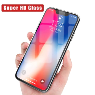 iPhone 16 15 14 13 12 11 X XS XR 7 8 6 SE Mini Plus Pro Max 2020 2022 ฟิล์มกันรอย 9D ฟิมล์กระจกเต็มจอ จอโทรศัพท์ ฟิม GHM