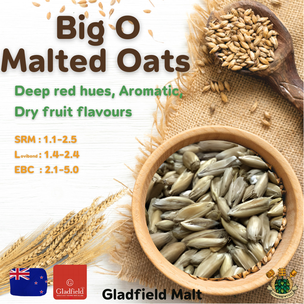 Big O - Malted Oats/Oat Malt (Gladfield)