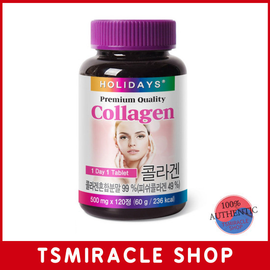 HOLIDAYS Premium Quality Collagen 120 Tablets 4 Month Supply