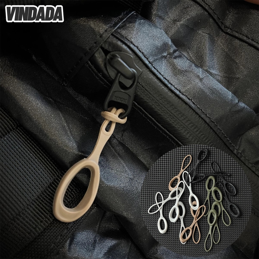 Function Outdoor Tactical tup Drawstring Zipper Rope Replacement EDC Bag Zipper Accessories