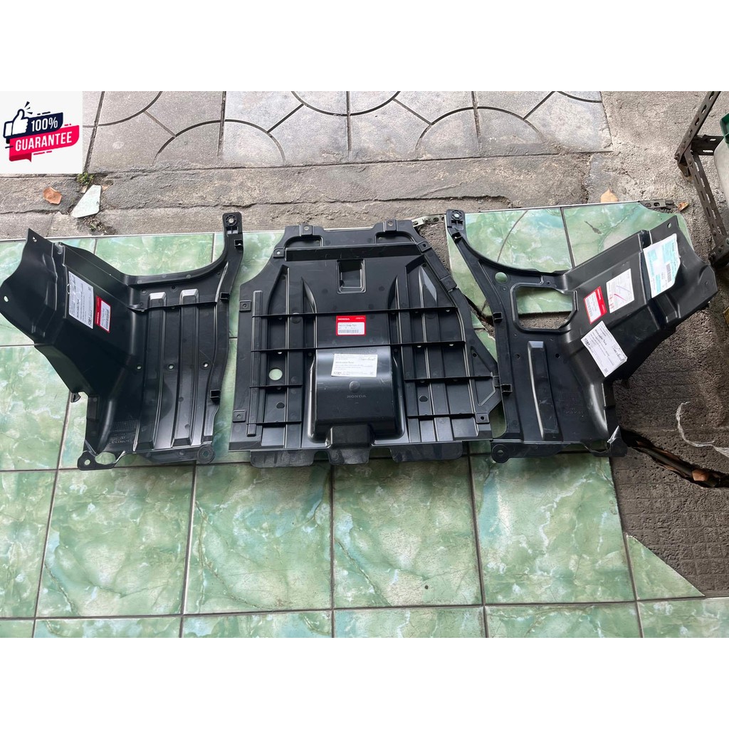 พลาสติกใต้เครื่อง ตัวกลาง แท้ศูนย์ Honda Jazz GE  HYBRID - JAPAN  2008-2013 แท้