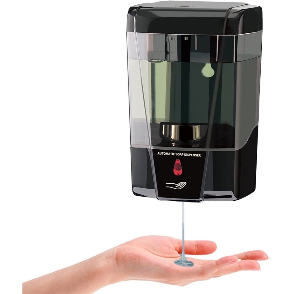 เครื่องจ่ายสบู่โฟมอัตโนมัติขนาด 700 มล. Touchless Sensor เครื่องโฟมติดผนัง Hand Sanitizer Dispenser Shower Liquid Soap Dispenser