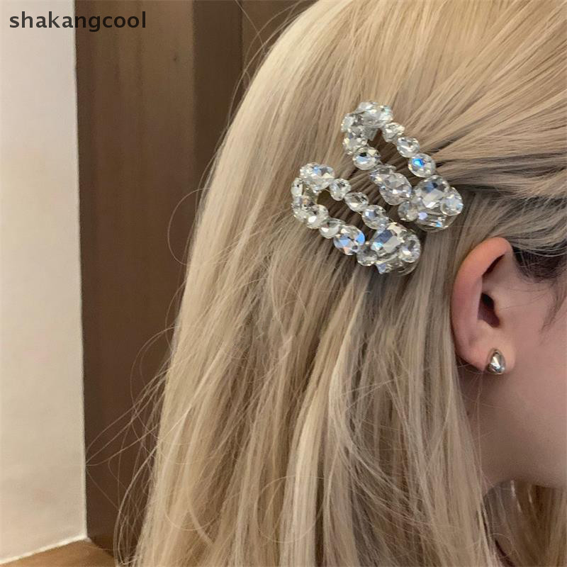 Sgl ใหม่Zircon Super Flashกิ๊บติดผมSense Of Nicheรูปไข่Fairy Bangsคลิปด้านข้างสาวหัวใจแฟชั่นอเนกประสงค์อุปกรณ์เสริมผมSGL
