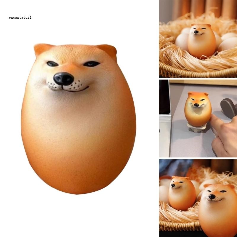 ✿ บีบ Shiba Inu Pinch ของเล่น Squeezable ของเล่นน่ารักความเครียดบรรเทาของเล่น Office Favor