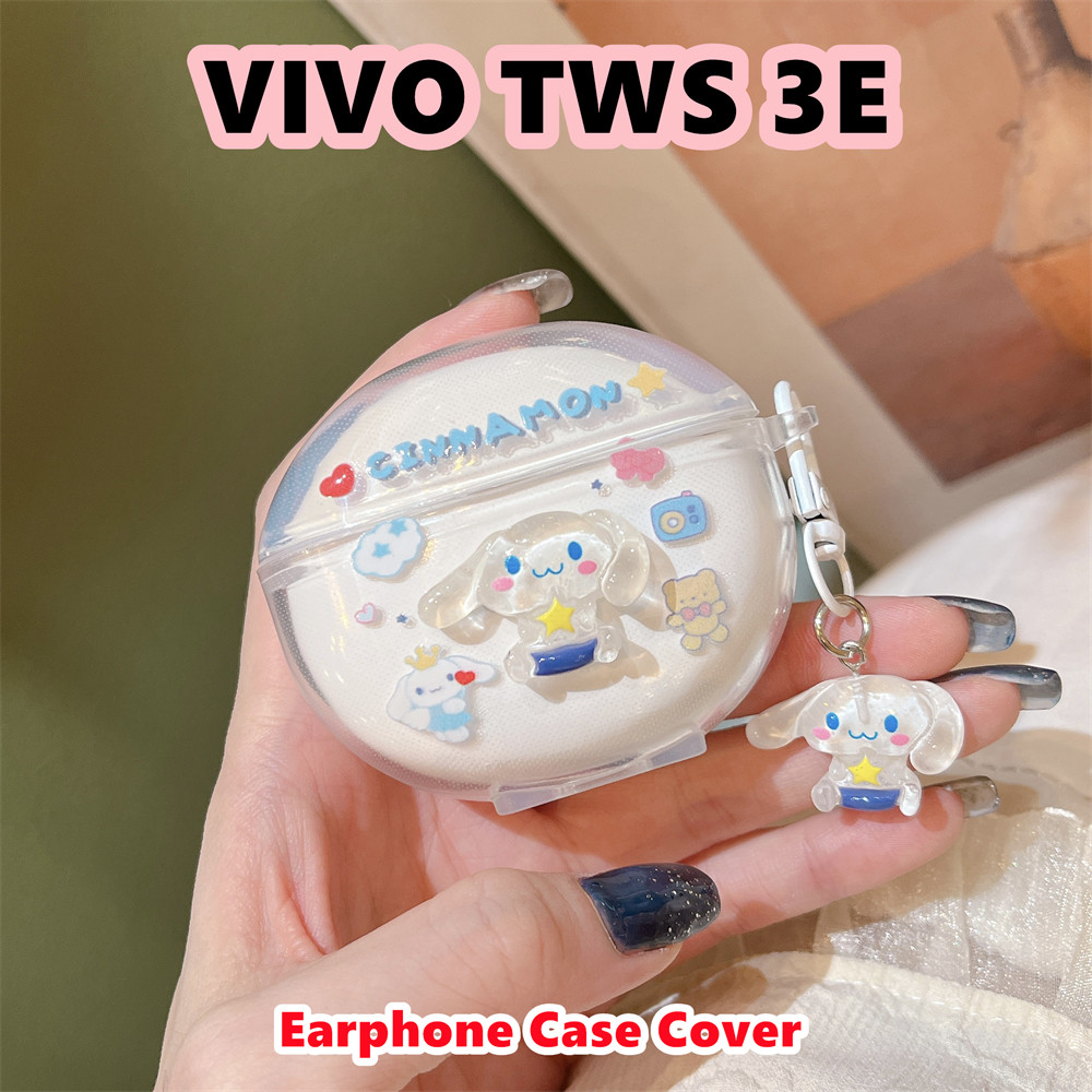 READY STOCK!นําไปใช้กับ VIVO TWS 3E เคส Case เคสหูฟัง การ์ตูนน่ารักคู่ ซิลิโคนนุ่ม เคส เคสหูฟัง