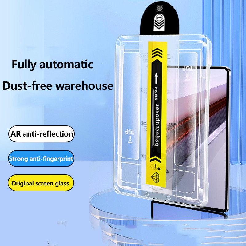 Auto Alignment Kit กระจกนิรภัยสําหรับ Xiaomi Redmi Pad SE 8.7 นิ้ว 4G SE 11 Pro 12.1 2024 Xiaomi Pad 6 6Pro 5 5Pro 11 นิ้ว 6S Pro 12.4 Pad12.1