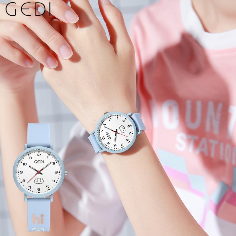 นาฬิกาผู้หญิง GEDI 31053 ซิลิโคน
