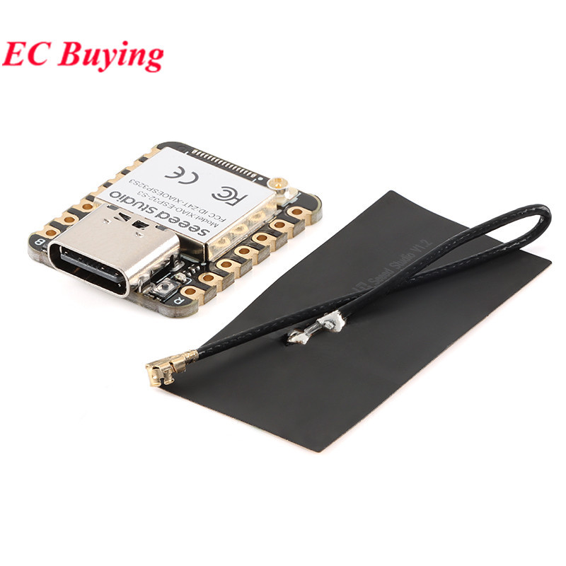 1 PC Seeeduino Seeed Studio XIAO ESP32-S3 ESP32S3 2.4G WiFi บลูทูธ-com BLE ตาข่าย 5.0 บอร์ดพัฒนาโมดูลสําหรับ Arduino