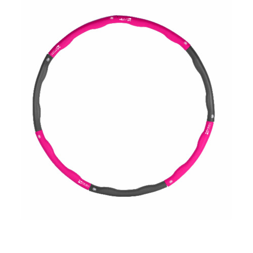 GlobalHouse ฮูล่าฮูป 85cm. รุ่น HLH85PKGY 4TEM เทา-ชมพู สินค้าของแท้คุณภาพดี
