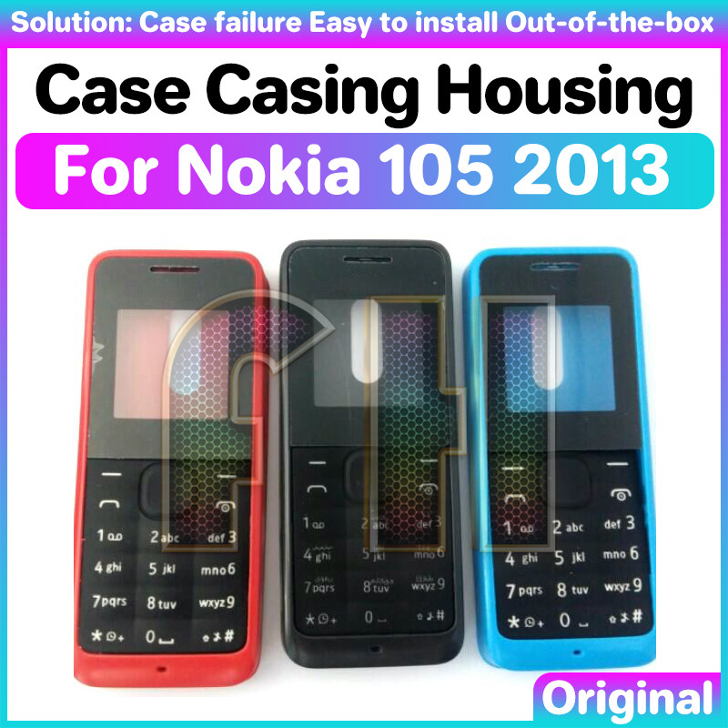 เคสปลอกสําหรับ Nokia 105 2013 RM11120 RM-1120 Neo เคสใหม่ด้านหน้าและด้านหลัง