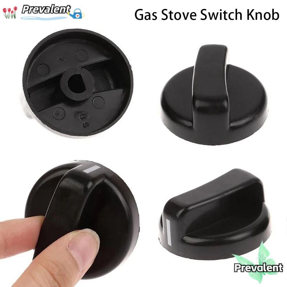 Preva 1/2/5 ชิ้น Hob ลูกบิด, เตาอบช่วงเตาแก๊สทั่วไปหม้อหุงข้าวปุ่มควบคุม, ทนทานสําหรับ Benchtop Burner ที่จับพลาสติก 8 มิลลิเมตรปุ่มสวิทช์เปลี่ยน