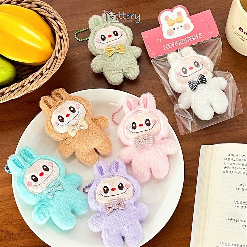 ร้านค้าไทย🔥พวงกุญแจLabubuจี้กระต่ายตุ๊กตาขนนุ่มน่ารักสําหรับห้อยกระเป๋าINSสไตล์เกาหลีจี้ตุ๊กตาสําหรั