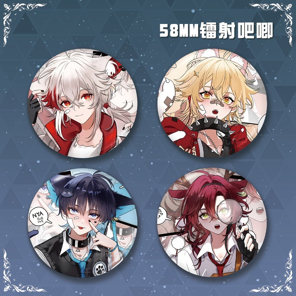 เกม Genshin Impact Wanderer Venti Xiao Badge ปุ่มเข็มกลัด Pins คอสเพลย์คอลเลกชันของเล่นกระเป๋าตกแต่งของขวัญ