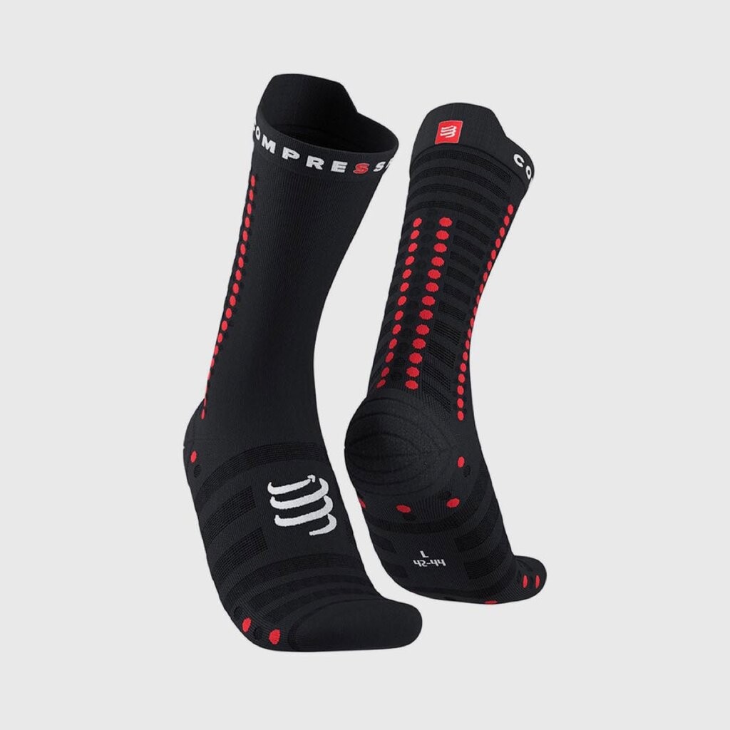 ถุงเท้าวิ่ง Compressport Pro Racing V4 Ultralight Bike (T4)