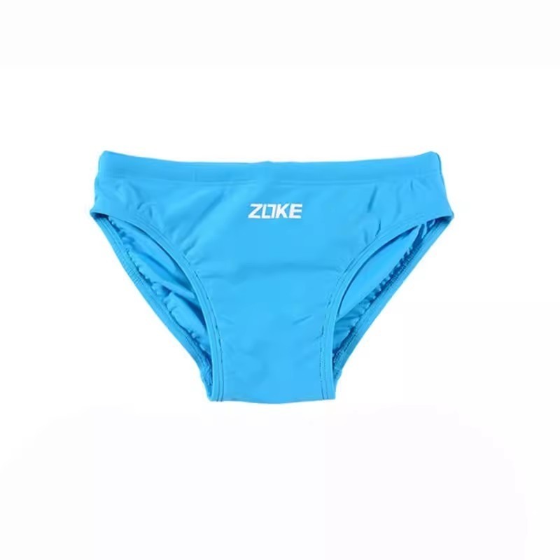 Zoke Boy ว่ายน้ํากางเกงขาสั้นการฝึกอบรมชุดว่ายน้ําเด็ก Junior Professional การแข่งขันกางเกงว่ายน้ําเด็ก Sporty ชุดว่ายน้ํา