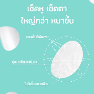 BHQ ผ้าเช็ดทำความสะอาดสัตว์เลี้ยง ทิชชู่เปียกเช็ดคราบน้ำตา หู แบบอ่อนโยน สูตรพืชธรรมชาติ บรรจุ120 ชิ้น