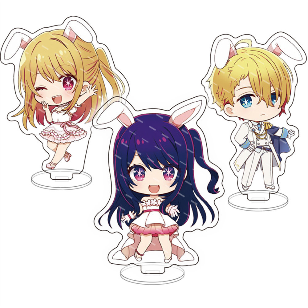 Spot I แนะนําลูก Oshi no Ko Hoshino Akua Hoshino Ruby Hoshino Love อะคริลิคยืนเล็ก