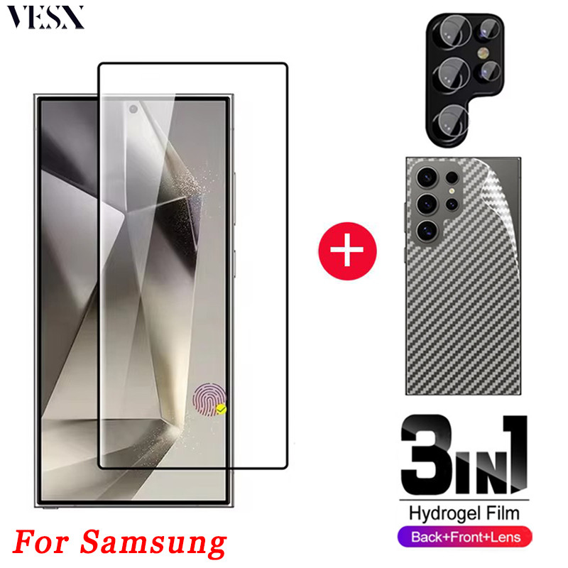 ฟิล์มกระจก UV สำหรับ Samsung ss Galaxy S24 S24+ S23 S23+ S22 S22+ S21 S21+ S20 S20+ S10 S10+ Note 20 Ultra 10+ Plus 9 4G 5G 2024