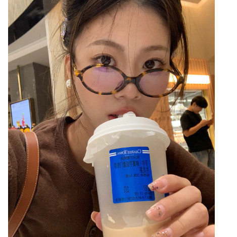 M*IU 2023 ใหม่กระจกออปติคอลกรอบกลมเล็กในเวอร์ชันใหม่