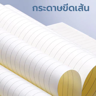 สมุดโน๊ต สมุดไดอารี่ปกหนังPU A5 A5 หนาขึ้น ความเรียบง่าย นักเรียน สไตล์ธุรกิจ