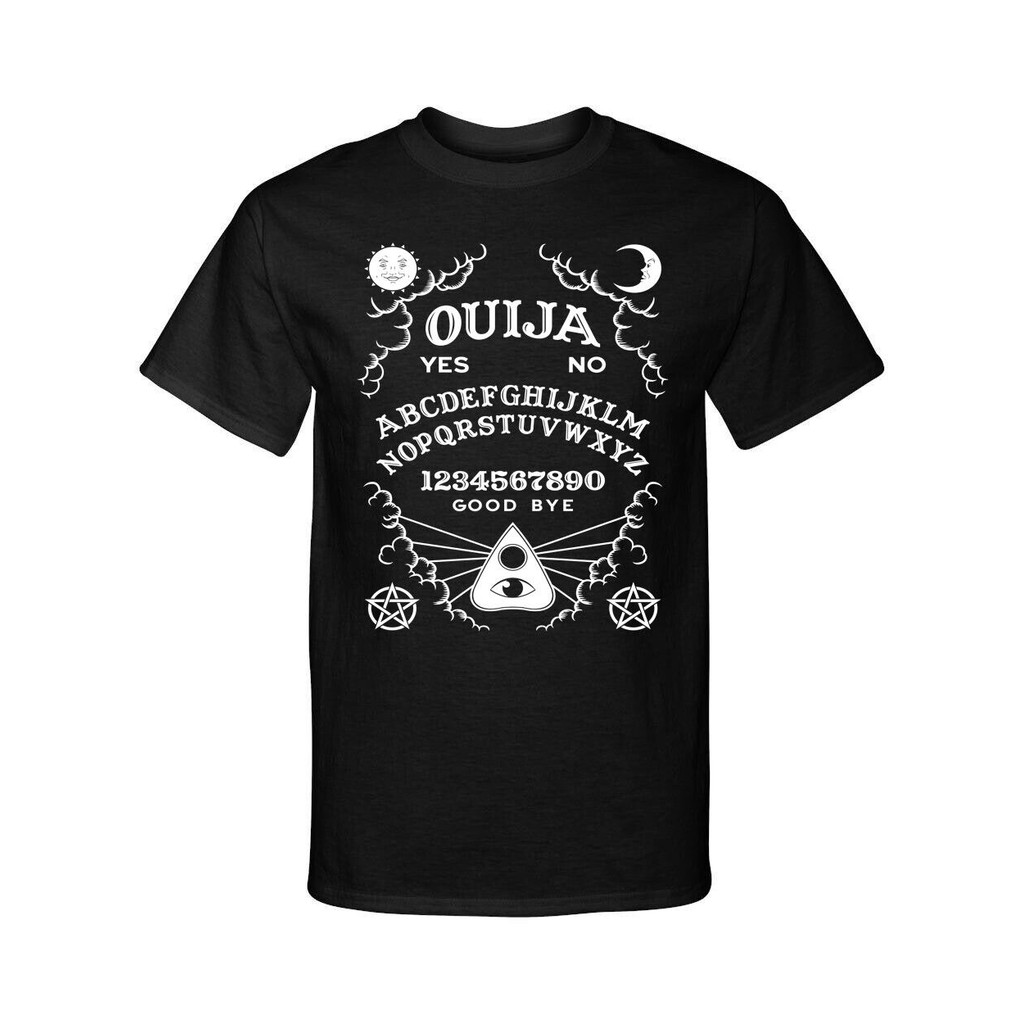 เสื้อยืดธีมสยองขวัญ Ouji Spirit Board สไตล์ฮัลโลวีン