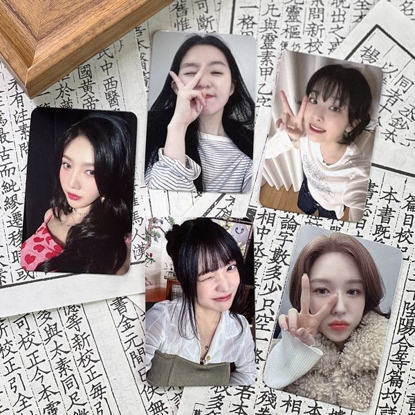 【Official card】red velvet Regular 3 ChillKillam am card  Irene、SeulGi、Wendy、Joy、Yeri Brand new card