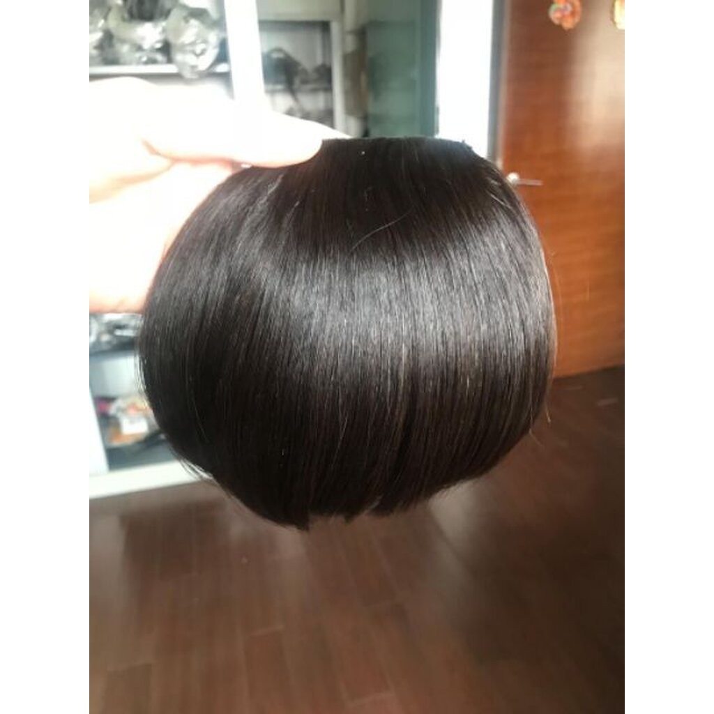 แฮร์พีชผมแท้ หน้าม้าผมแท้ ยาว 6นิ้ว ผมแท้100% - รูปที่ 2