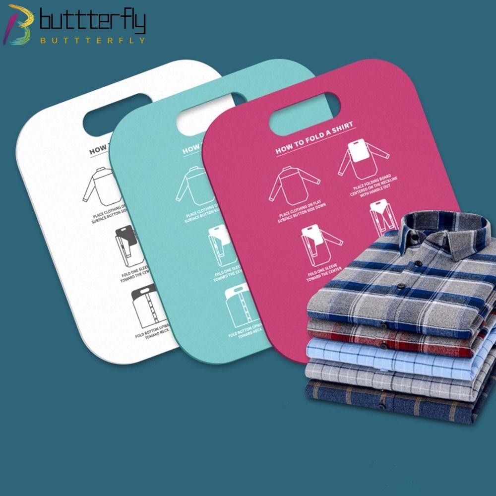 Buttterfly กระดานพับอย่างรวดเร็วปฏิบัติสร้างสรรค์สําหรับผู้ใหญ่เด็กขี้เกียจซ้อนเสื้อผ้าเครื่องมือ