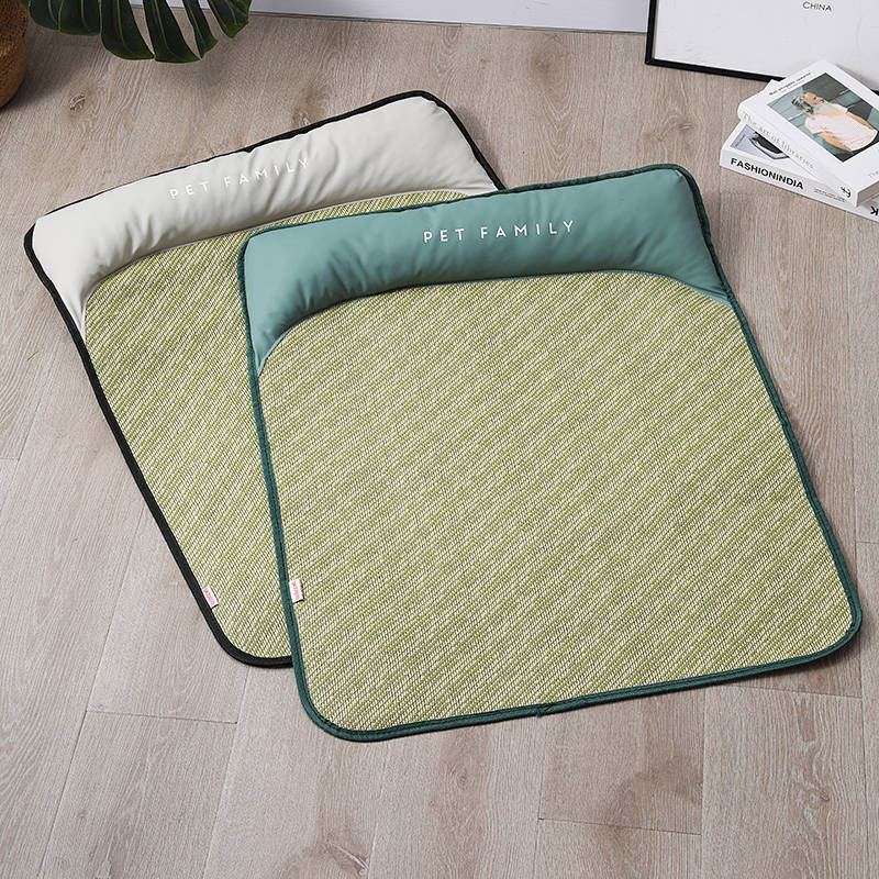 【Ready Stock】 Pet Ice Mat Summer Kennel Summer Cool Nest Small and Medium Dogs Dog Bed Ice Pad Cat Nest Cooling Sleeping Mat bI6I