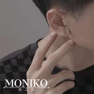 MONIKO ต่างหูผู้ชายสไตล์วินด์มิลล์ ต่างหูอินเทรนด์