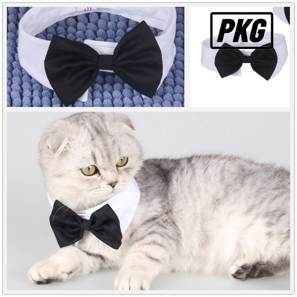Repkg สุนัข Bow Tie แมวลูกแมว Puppy Grooming อุปกรณ์เสริมสัตว์เลี้ยงอย่างเป็นทางการ Tuxedo