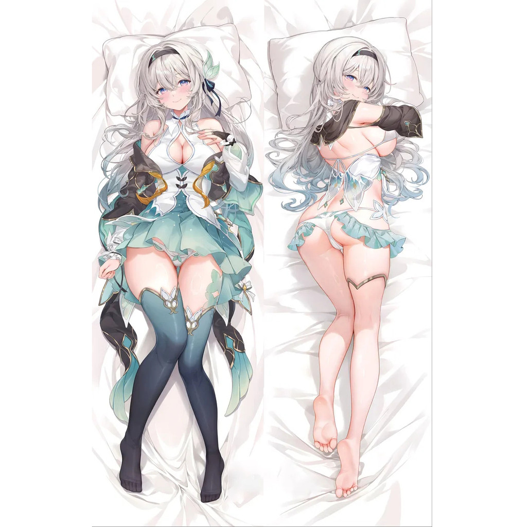 อะนิเมะ Honkai: Star Rail Firefly ดอกไม้งานแต่งงานคอสเพลย์ Dakimakura กอดหมอน Body Case หมอนเบาะรองนั่ง Otaku ของขวัญ