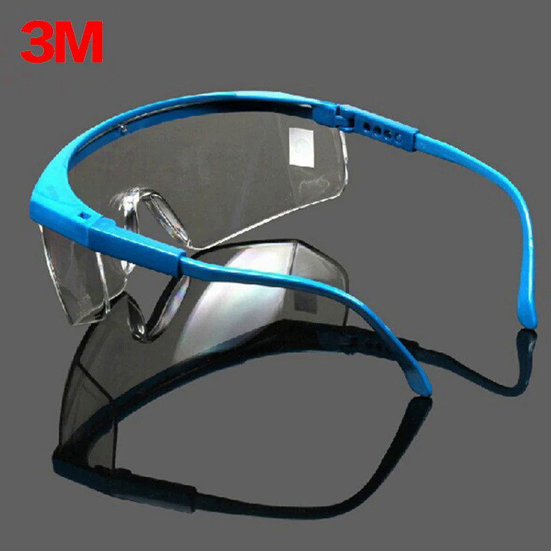 3M 1711 Safety Glasses Goggles Anti-wind Anti sand Anti Dust Resistant Transparent Glasses protectiv