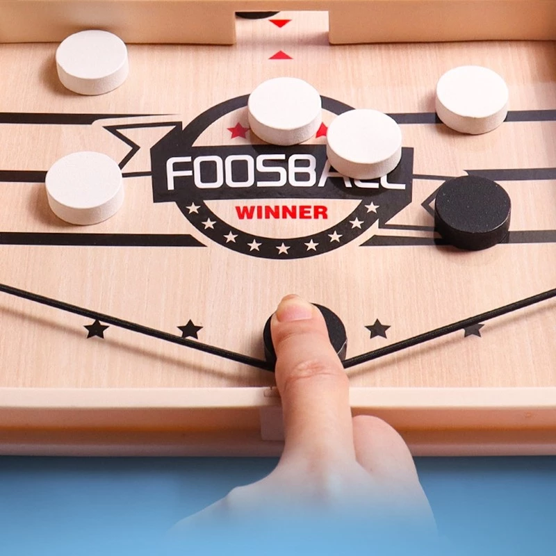GeeToy เกมกระดาน สลิงพัค เกมฟุตซอลเร็ว เกมฮอกกี้บนโต๊ะ ของเล่นการศึกษา thumbnail 4