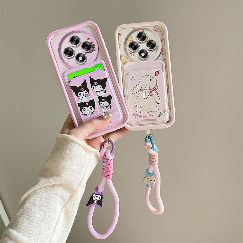 เคส oppo reno 12f 5g กระเป๋าใส่บัตรพร้อมเคสโทรศัพท์สําหรับเคส oppo reno 12f 5g ราคา ถูกที่สุด ดีลบีเคเค แกลเลอรีภาพที่ 2