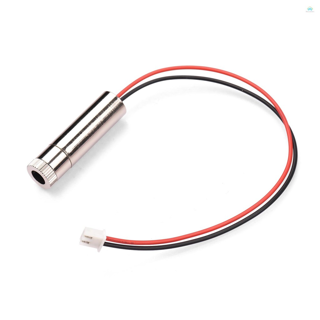 เครื่องแกะสลักตําแหน่ง 650nm 250mW หัวเลเซอร์สีแดง Line Locator โมดูลโฟกัสปรับความยาวโฟกัส CNC DIY