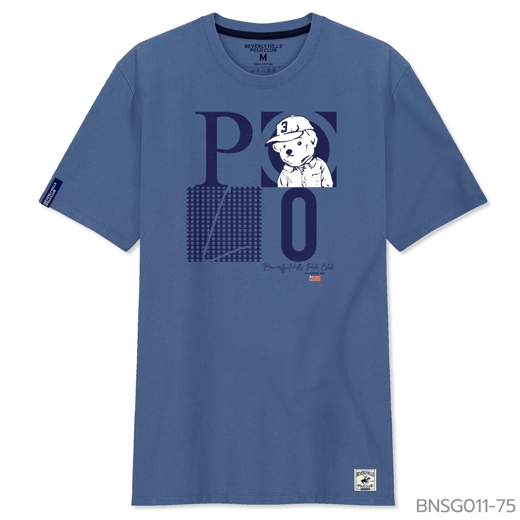 เสื้อ 2024รูปแบบใหม่ Beverly Hills Polo T-shirt จอร์เก้น คล็อปป ผ้าCottonชายและหญิง ครึ่งแขน100%cotton