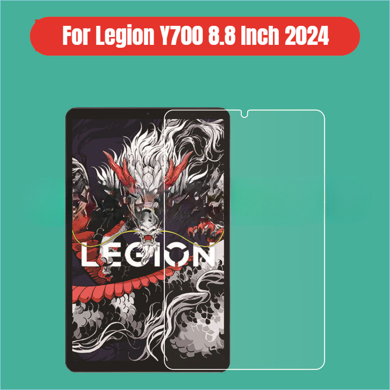 กระจกนิรภัยสําหรับ Lenovo Legion Y700 2024 Galss 8.8 "ฟิล์มเหล็กหน้าจอแท็บเล็ต Y700 3nd Gen Toughene